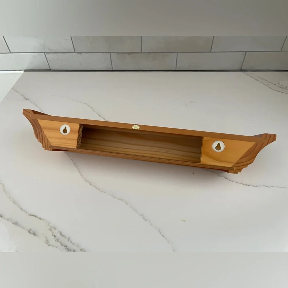 Restore and Restyle 18 Inch Wood Display Ledge NWOT